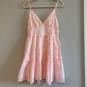 Pink floral dress NWT
